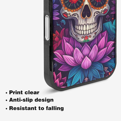 iPhone 16 Plus Case — Lotus Many Hundreds Of Skulls Art, Personalized Phone Case