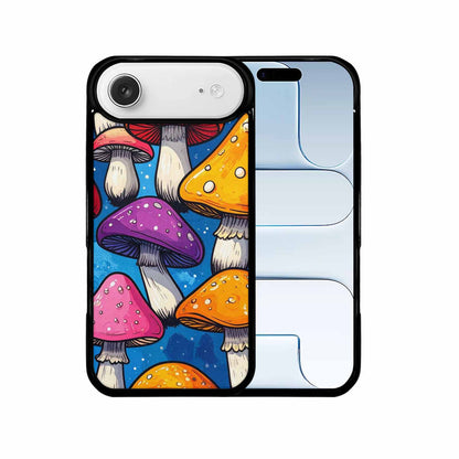 iPhone 17 Air Case — Vivid Winter Mushroom Seamless Cartoon Cute, Custom Art Phone Cover