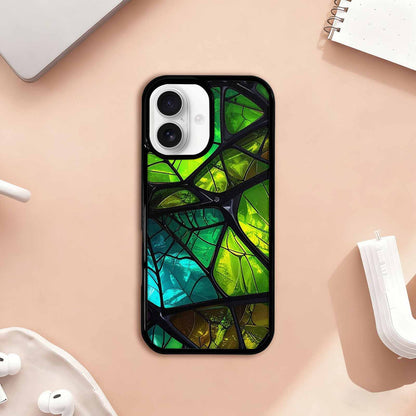 iPhone 17 Case — Neon Camo Spider Camo, Original Design Phone Case