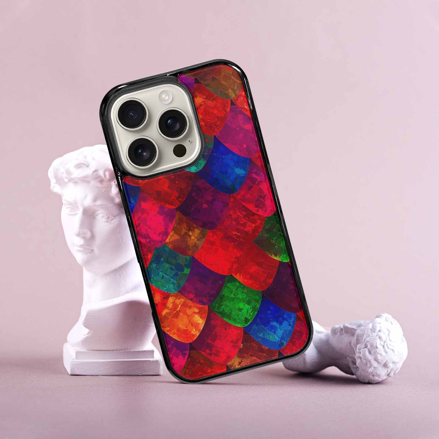 iPhone 16 Pro Case — Snake Print Dark Seamless Pattern Vibrant, Original Design Phone Case