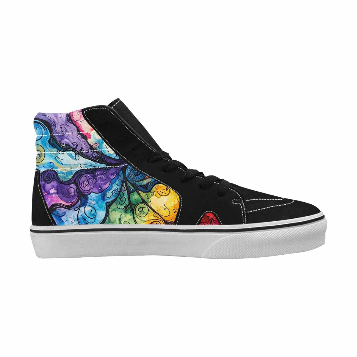MEN'S Tie High Top Canvas Dreamcore Custom Shoes