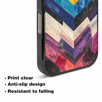 iPhone 16 Pro Max Case — Progress Pride Flag Color Theme Small, Personalized Phone Case