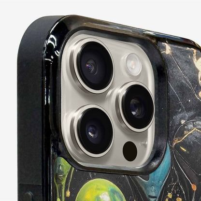 iPhone 16 Pro Max Case — Aliens Marblemelting Aliens Pa F3p, Custom Phone Case