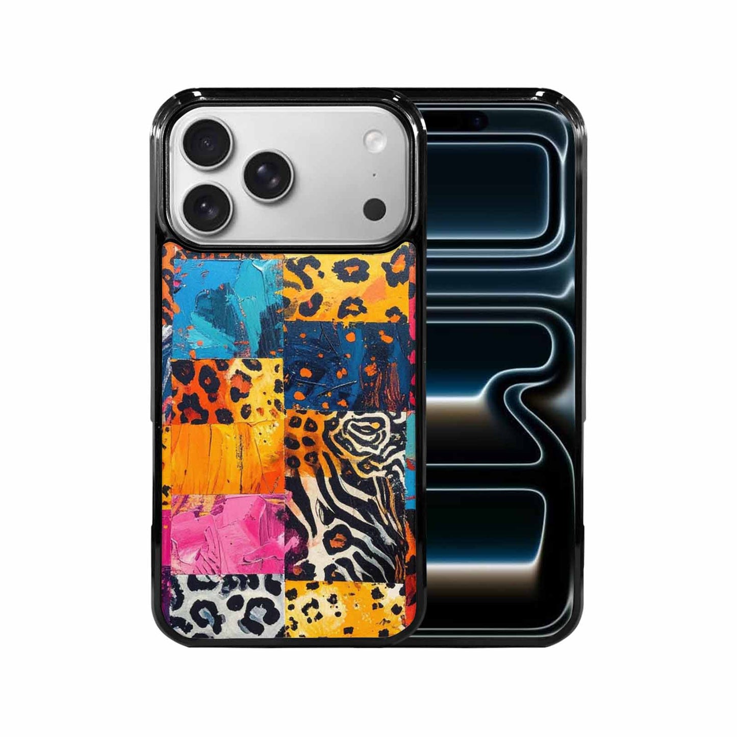 iPhone 17 Pro Max Case — Full Color Vibrant Animal Print, Custom Designed Case Cover