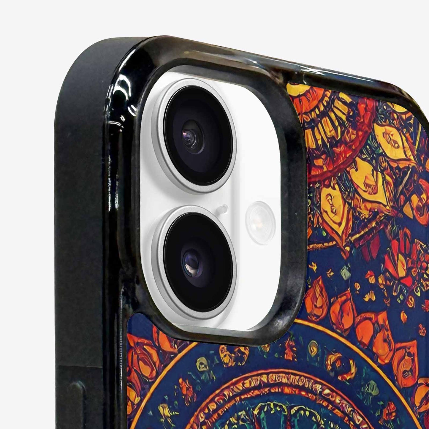 iPhone 16 Case — Mandala Lions, Custom Print Case Cover