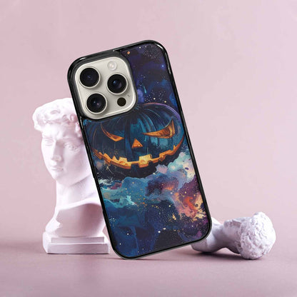 iPhone 16 Pro Case — Eamless Repeating Pattern Of Overlapping Pumpkin, Custom Phone Case