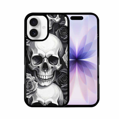 iPhone 17 Case — Skull Dark Art Gothic Print Gothic, Custom Designed Case Cover