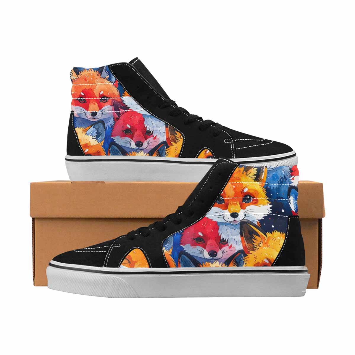 MEN'S Kawaii Fox Watercolor 4 Ferion