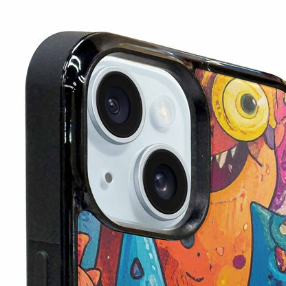 iPhone 15 Case — Goofy Cartoon Monster, Custom Print Case Cover