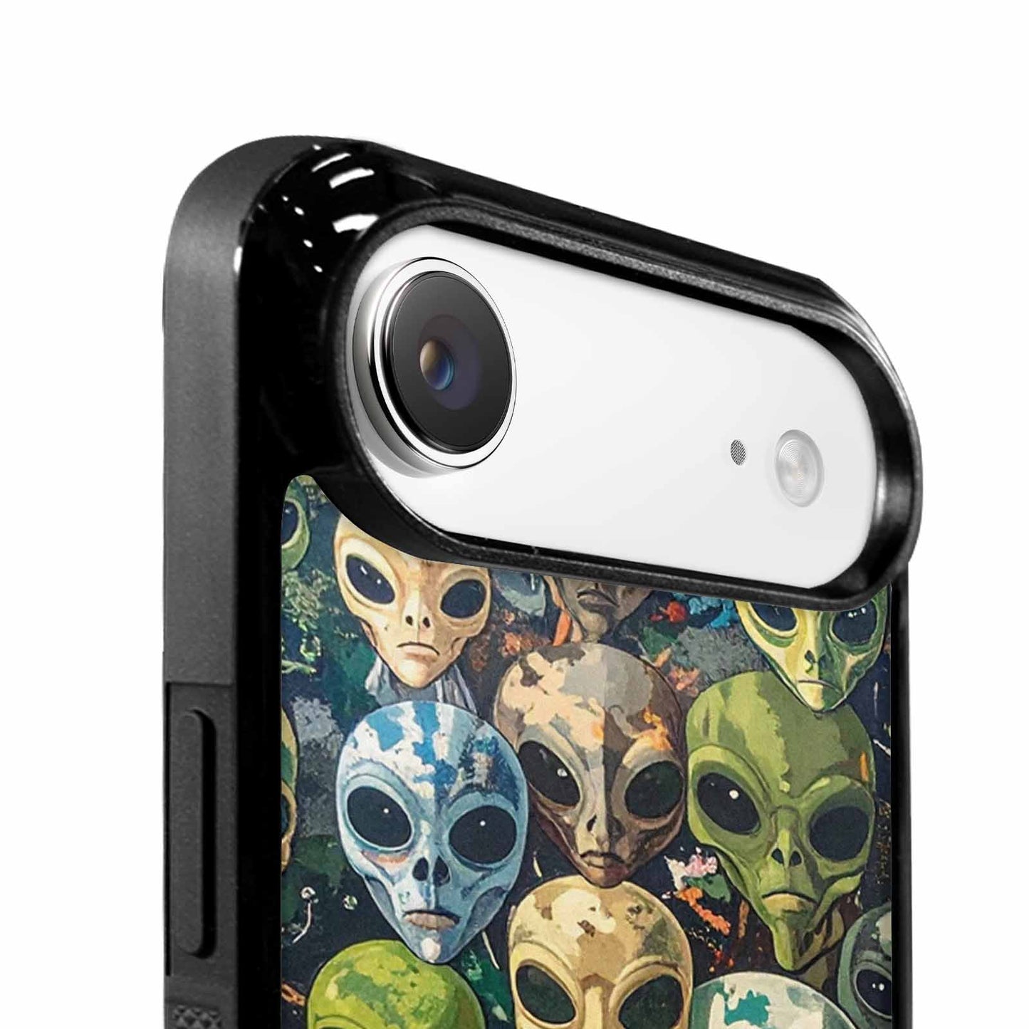 iPhone 17 Air Case — Aliens Camo Aliens Pattern Hundreds Alien, Custom Print Case Cover