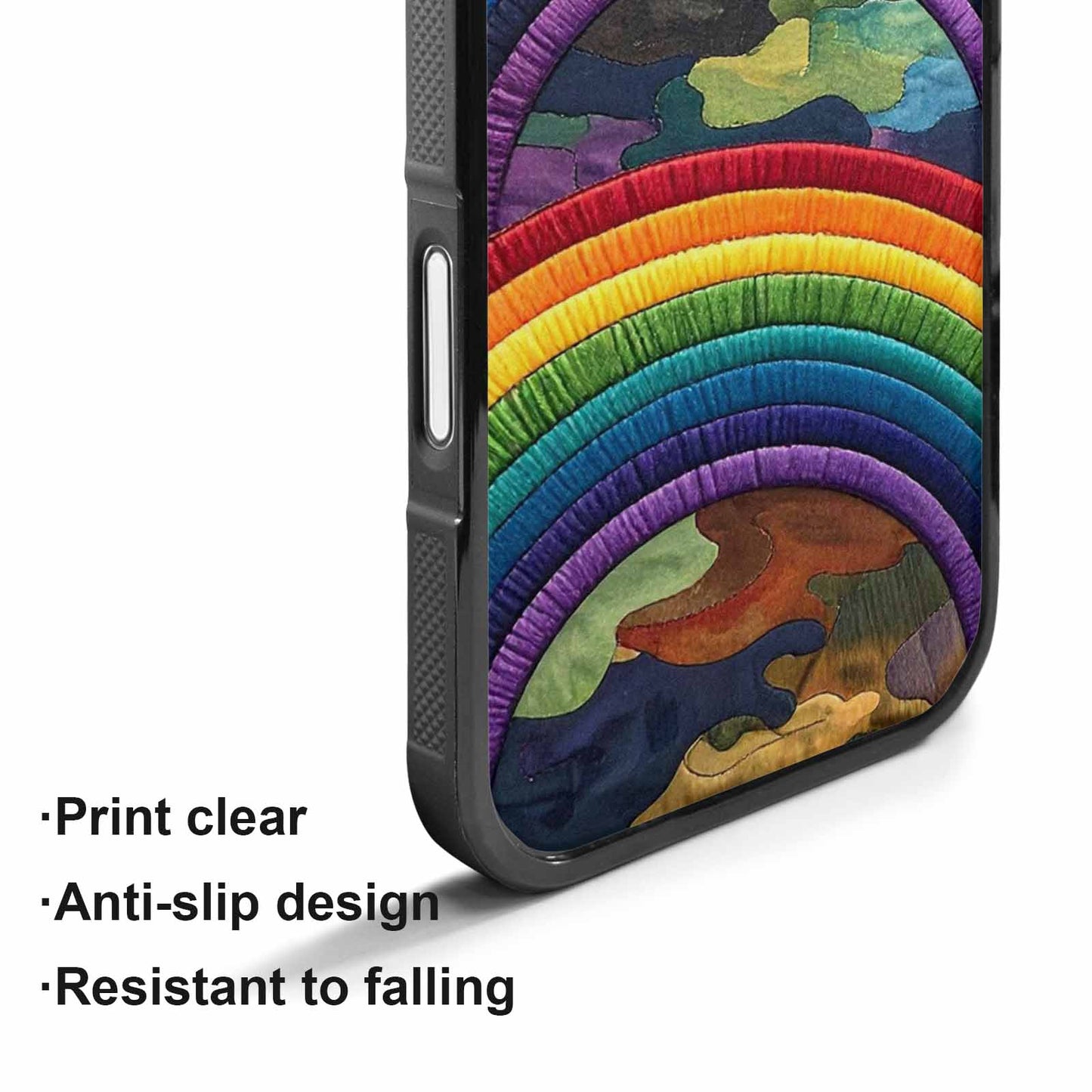 iPhone 17 Case — Vivid Camo Rainbow Camo, Original Design Phone Case