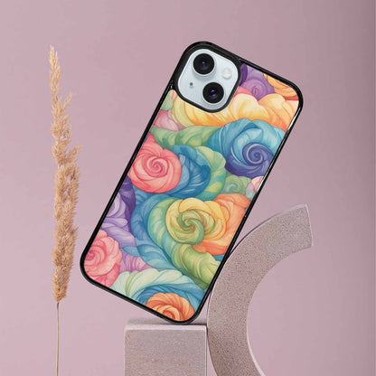 iPhone 15 Plus Case — Tie Dye Swirls Tie Dye Swirls, Custom Phone Case