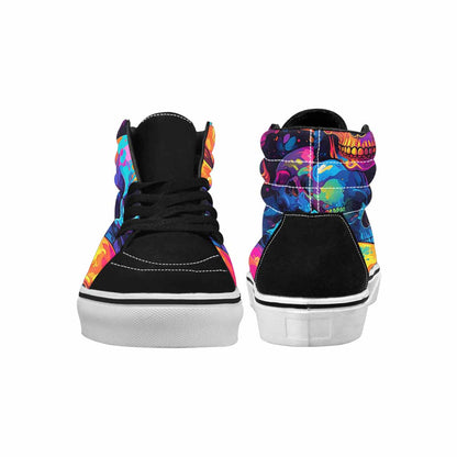 WOMEN'S Iridescent Paw Print Skull 15 Ferion