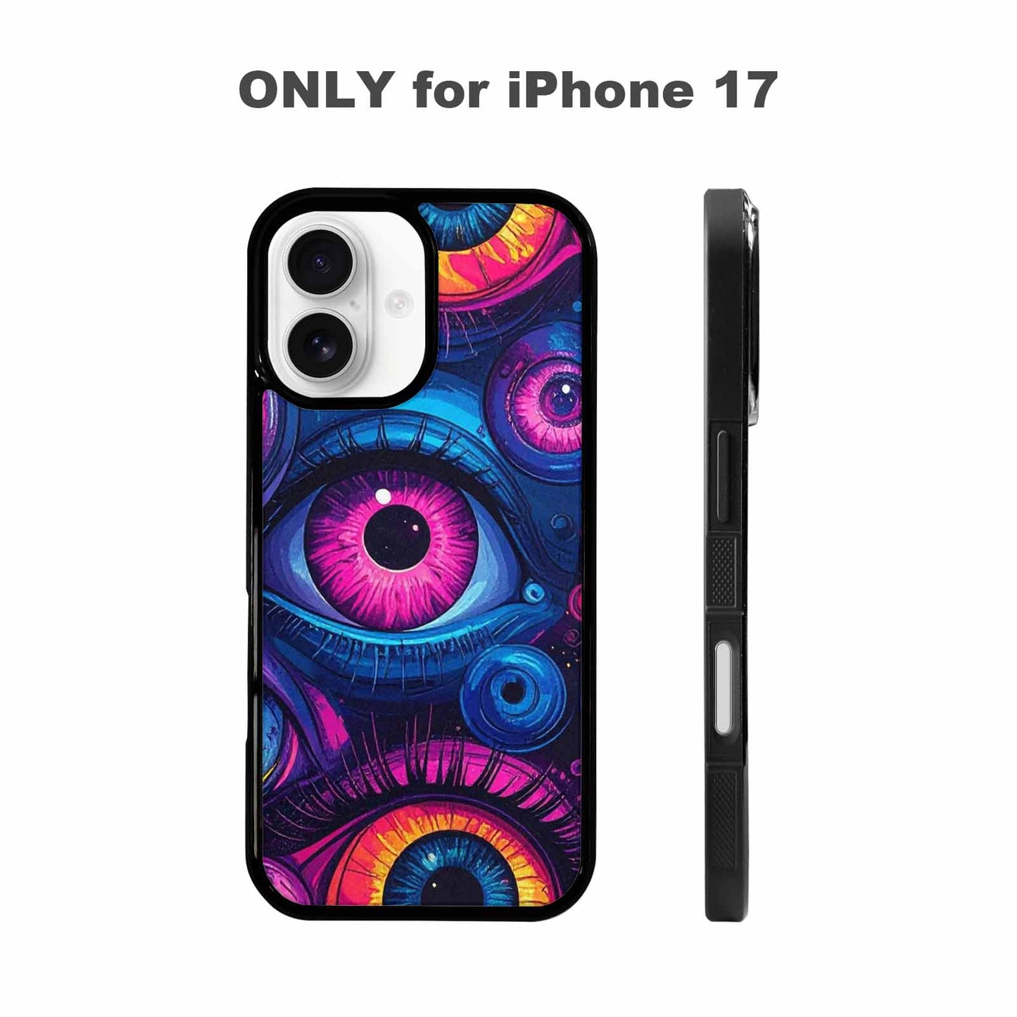 iPhone 17 Case — Seamless Tileable Pattern Of Cartoon Cute, Unique Phone Case Design