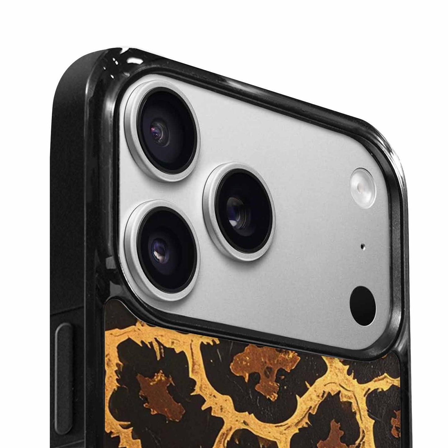 iPhone 17 Pro Case — Animal Print Leopard Wallpaper Pattern Animal, Custom Print Case Cover