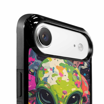 iPhone 17 Air Case — Aliens Camo Aliens Pattern Hundreds Alien, Custom Art Phone Cover