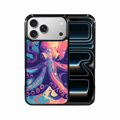 iPhone 17 Pro Max Case — Chrome Cryptid Folklore Original Art, Custom Print Case Cover