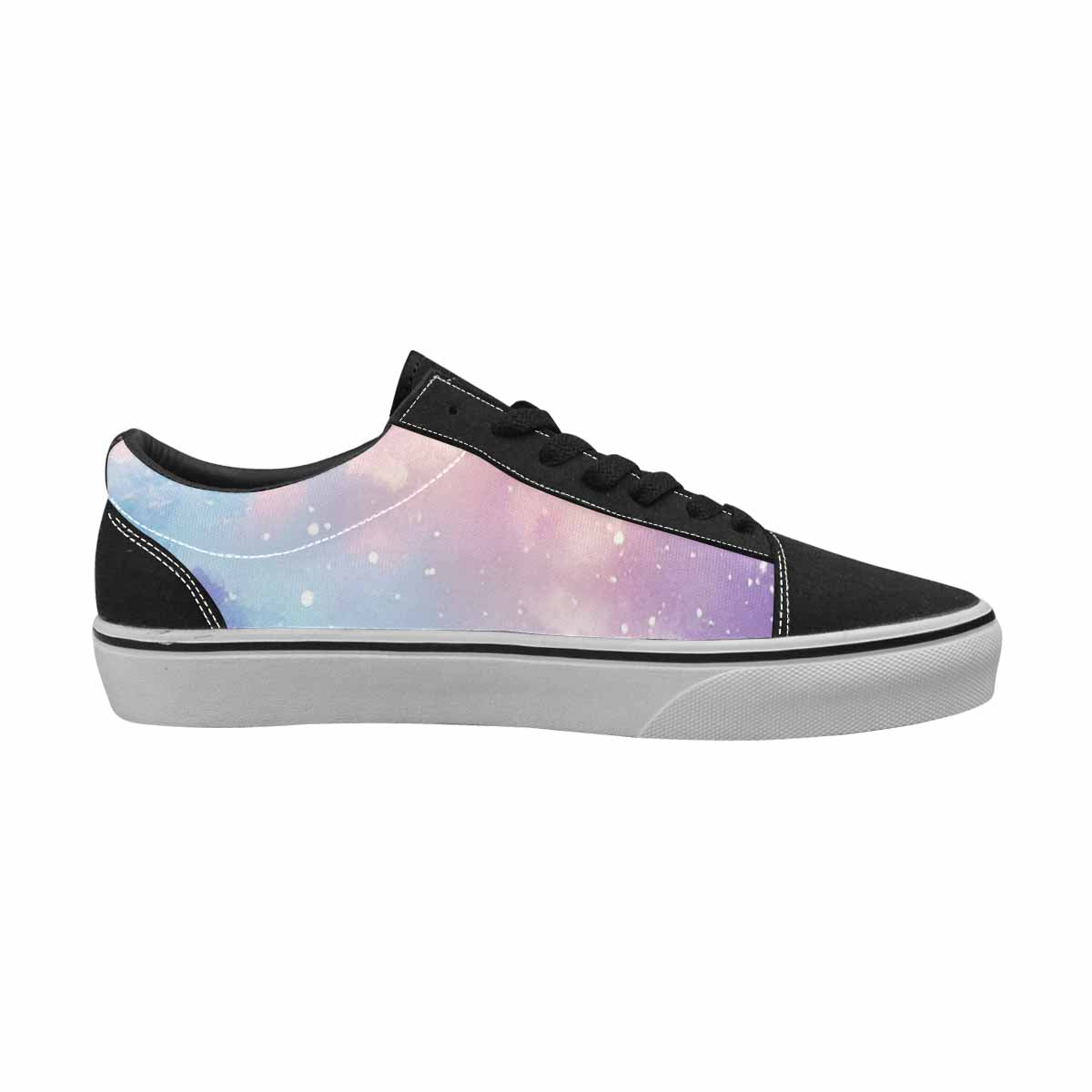 WOMEN'S Galaxy Art - Canvas Lace-Up Y2K Shoes