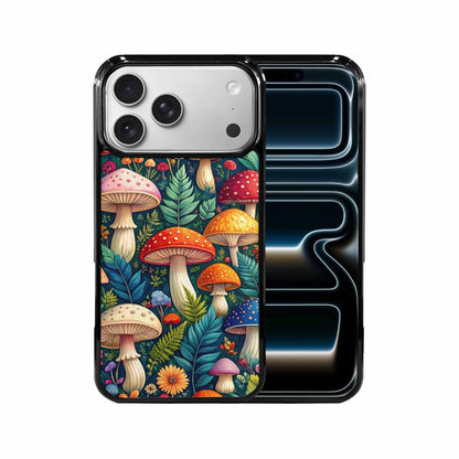 iPhone 17 Pro Max Case — Mushrooms Botanicalmushrooms P Ias Floral, Custom Made Phone Cover