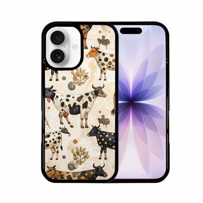 iPhone 17 Case — Small Cow Animal Print Animal Print, Original Design Phone Case