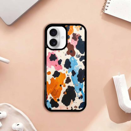 iPhone 17 Case — Small Cow Animal Print Animal Print, Custom Printed Phone Case