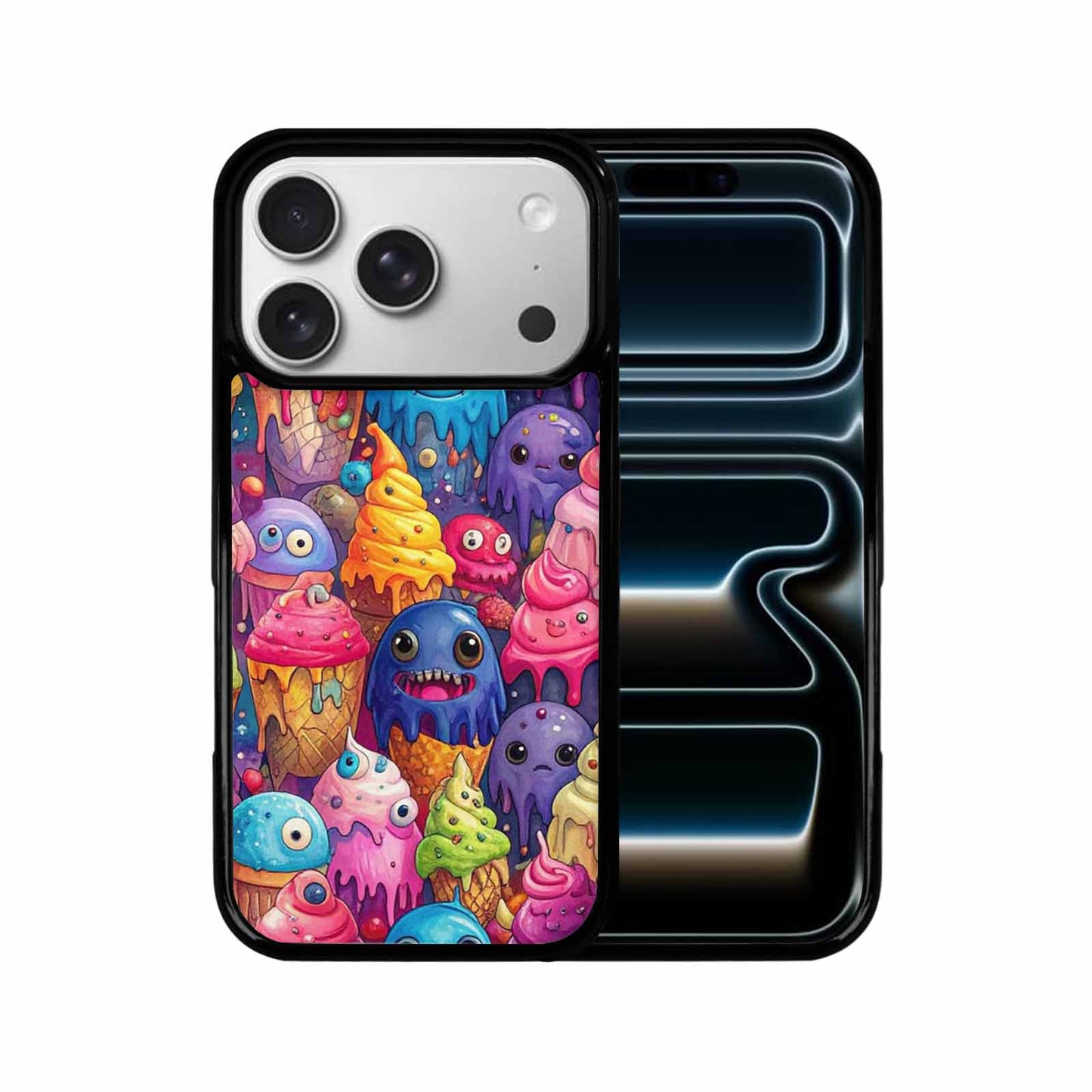iPhone 17 Pro Case — Melting Ice Cream Monster Charac Original, Unique Phone Case Design
