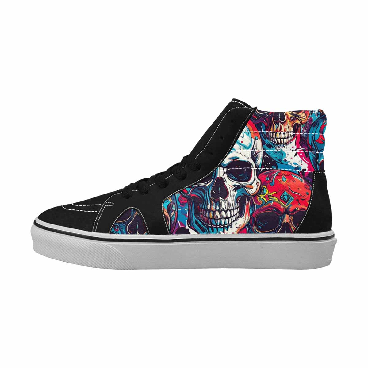 MEN'S Vibrant Skull Pattern 23 Ferion