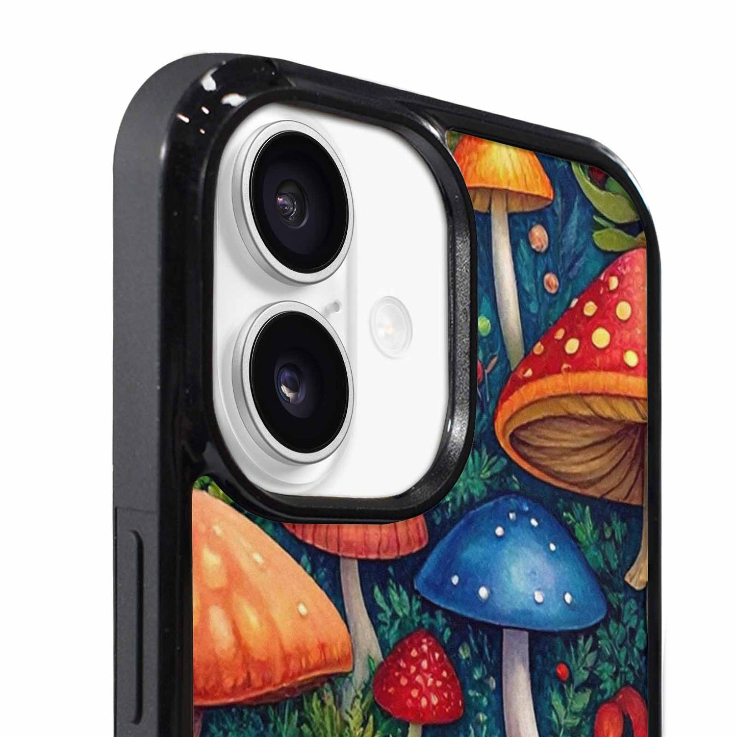 iPhone 17 Case — Mushrooms Botanicalmushrooms P Floral, Custom Designed Case Cover