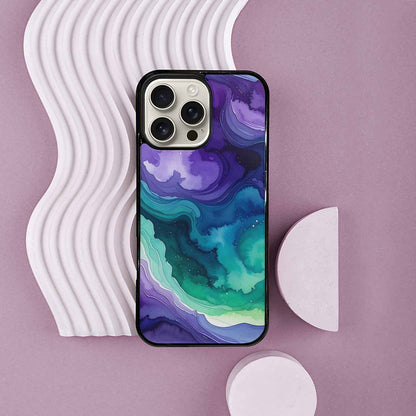 iPhone 16 Pro Max Case — Galaxy Aurora Nebula, Custom Print Case Cover