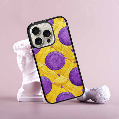 iPhone 16 Pro Case — Intersex Flag Color Theme Small Rainbow, Unique Phone Case Design