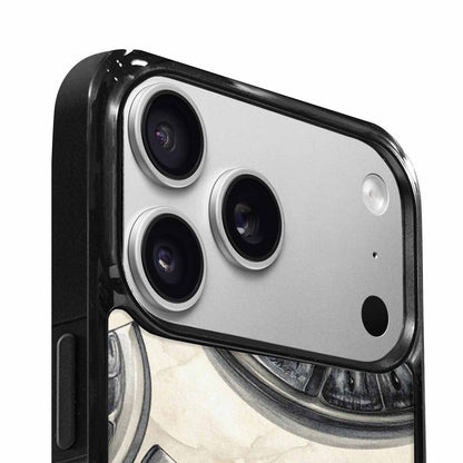 iPhone 17 Pro Max Case — Chrome Gothic Watermelon Gothic Skulls, Custom Phone Case