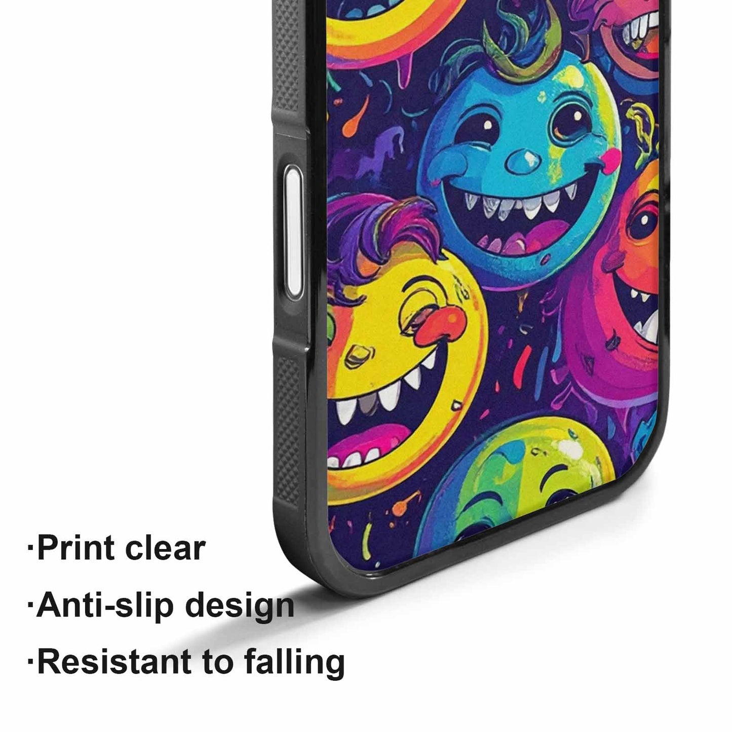 iPhone 17 Case — Small Funny Looking Cartoon Cute, Custom Made Phone Cover