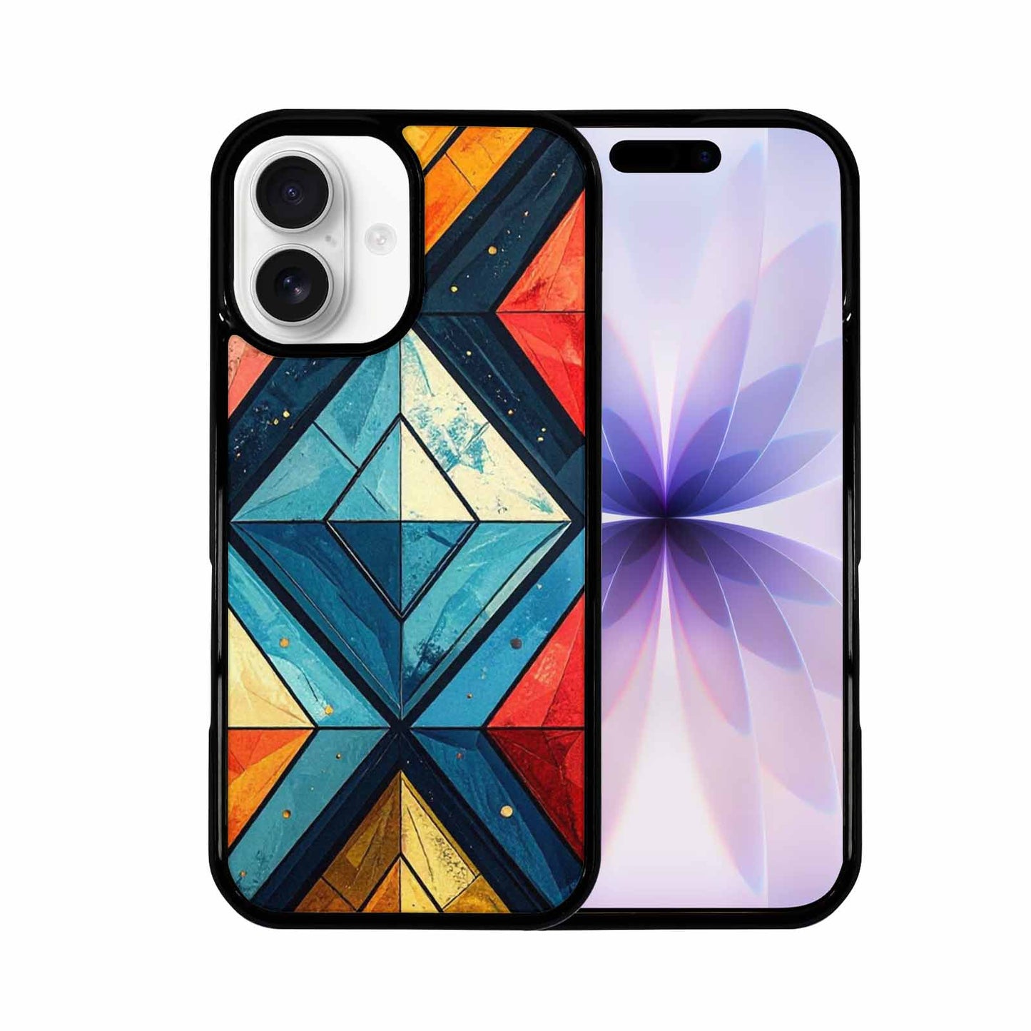 iPhone 17 Case — Vintage Summer Diamond Retro Vintage, Custom Print Case Cover