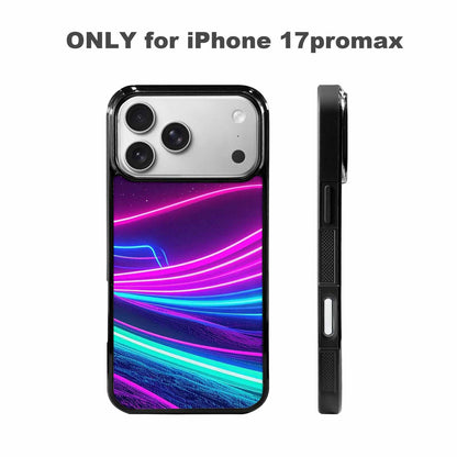iPhone 17 Pro Max Case — Neon Cartoon Retro Vintage, Custom Designed Case Cover