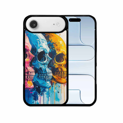 iPhone 17 Air Case — Skull Dark Art Gothic Print Gothic, Unique Phone Case Design