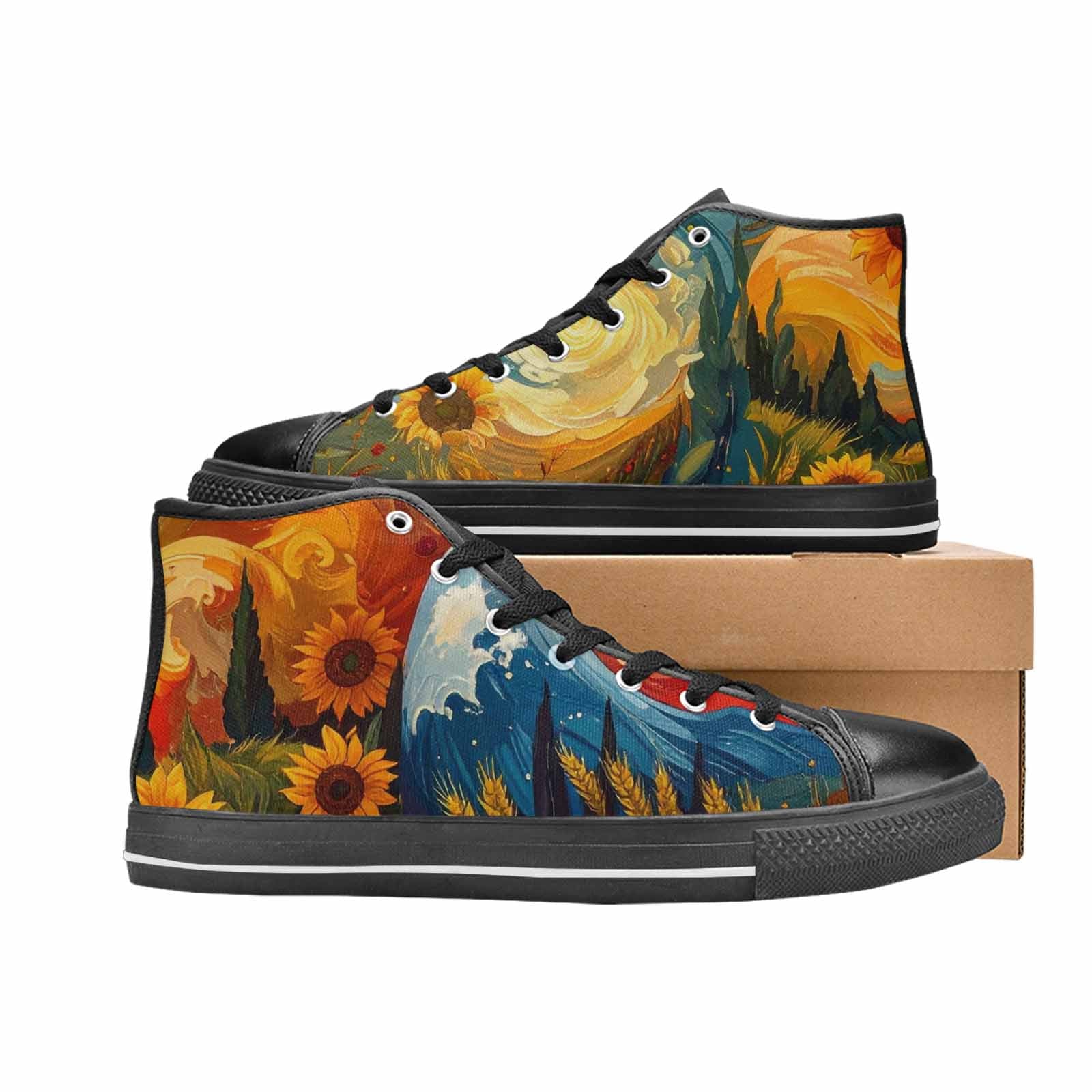MEN'S Blend All Versions High Top Canvas Dreamcore Sneakers