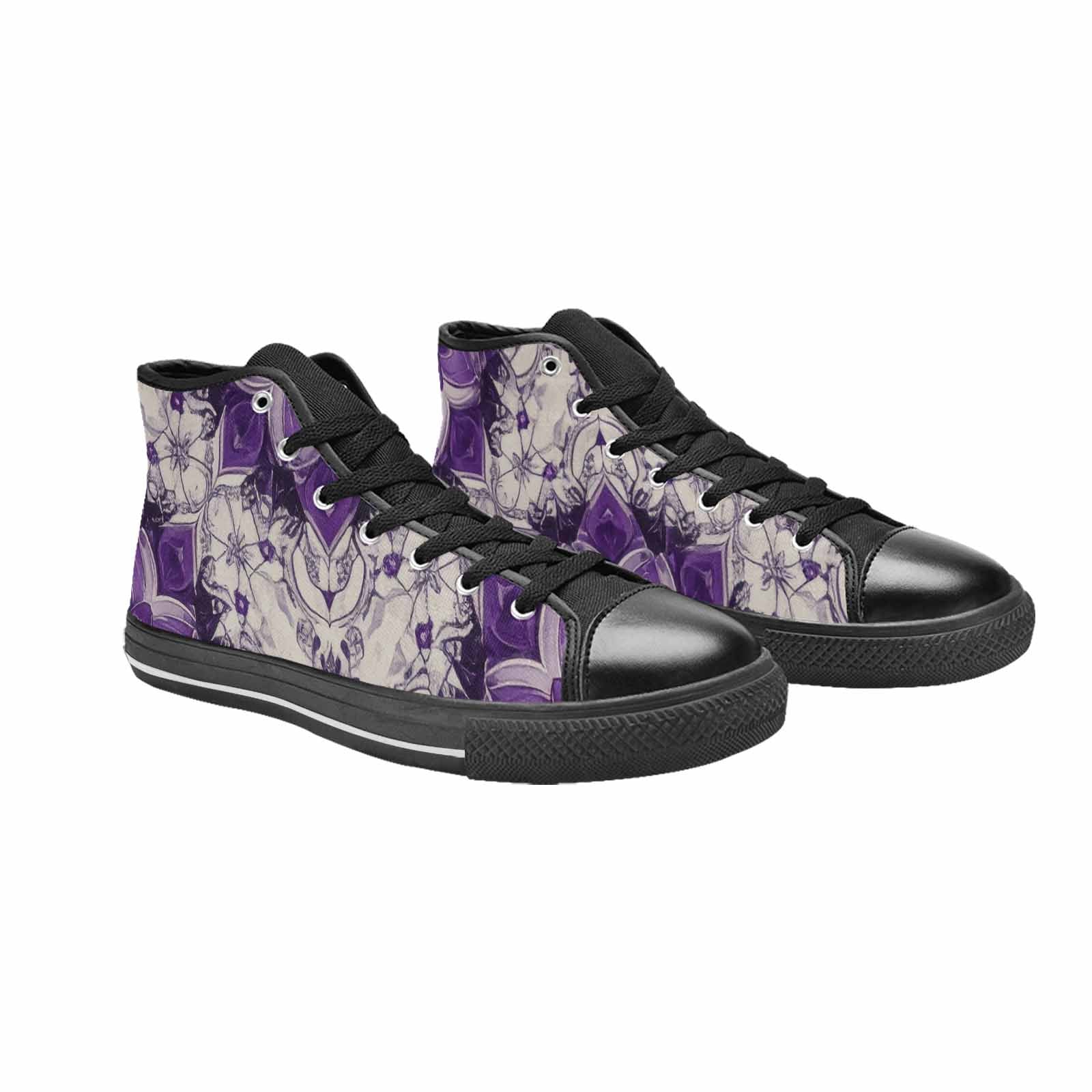 MEN'S Mandala High Top Canvas Grunge Custom Shoes