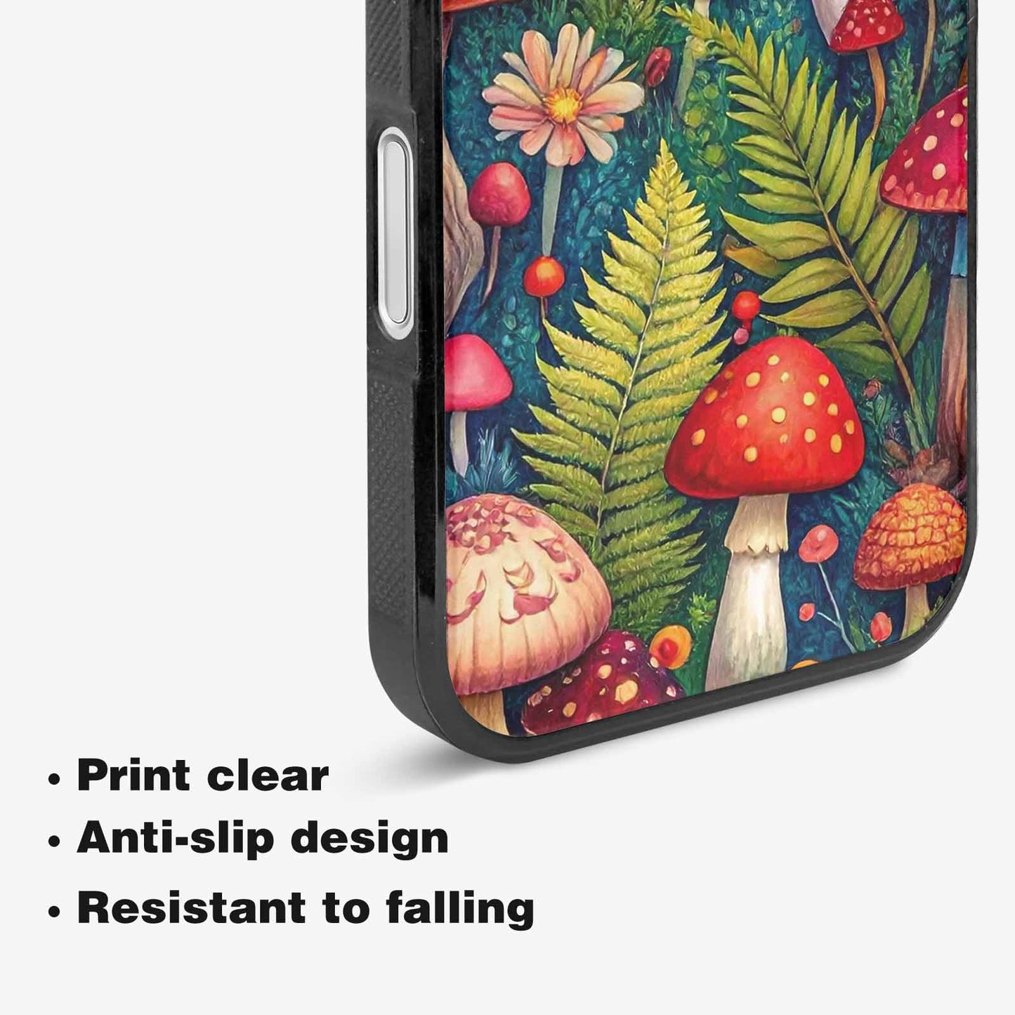 iPhone 16 Plus Case — Mushrooms Botanicalmushrooms P 7fj Personalized Phone, Unique Phone Case Design