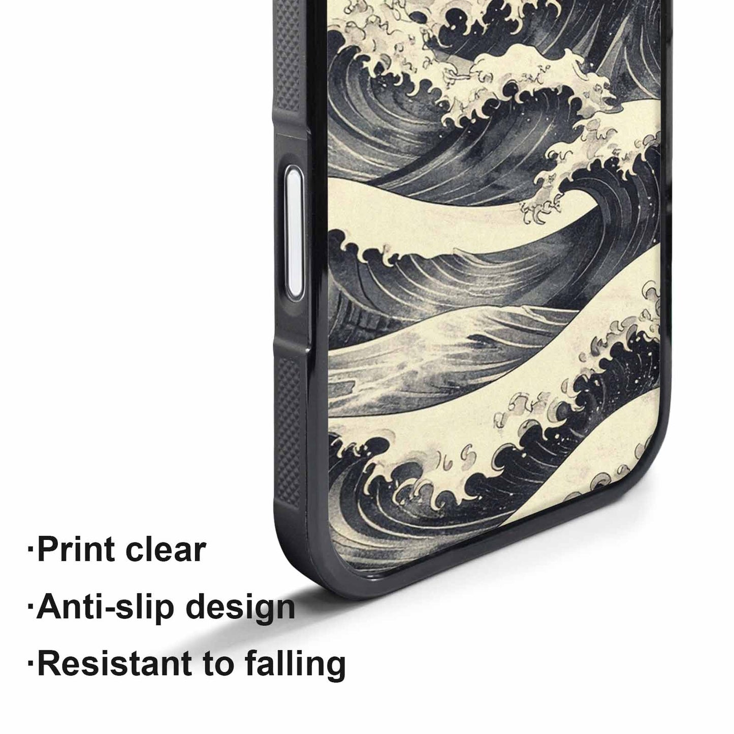 iPhone 17 Pro Case — Vintage Americana Wave Retro Vintage, Custom Printed Phone Case