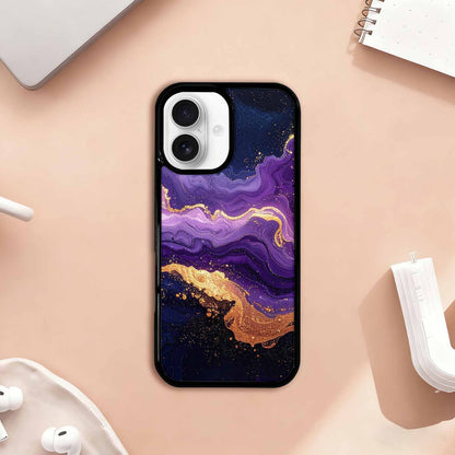 iPhone 17 Case — Seamless Repeating Pattern Of Galaxy Space, Customized Protective Case