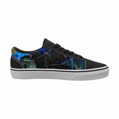 WOMEN'S Camo Patches Lace-Up Canvas Dreamlike Custom Shoes