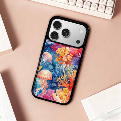 iPhone 17 Pro Case — Small Fish Scale And Coral Original, Custom Made Phone Cover