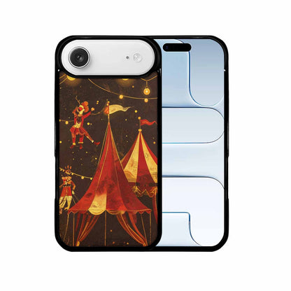 iPhone 17 Air Case — Vintage Circus Art Pattern Retro Vintage, Custom Phone Case