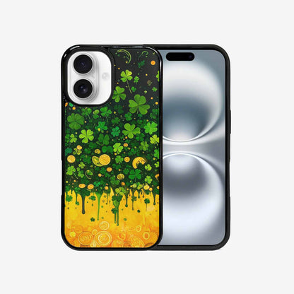 iPhone 16 Case — St Patrick\'s Clover St Patrick\'s Clover, Custom Print Case Cover
