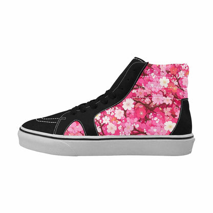 MEN'S Cherry Blossom Branch Cherry High Top Canvas Y2K Shoes