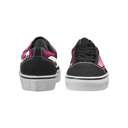 WOMEN'S Monsters (general) Lace-Up Canvas Neon Fantasy Custom Shoes