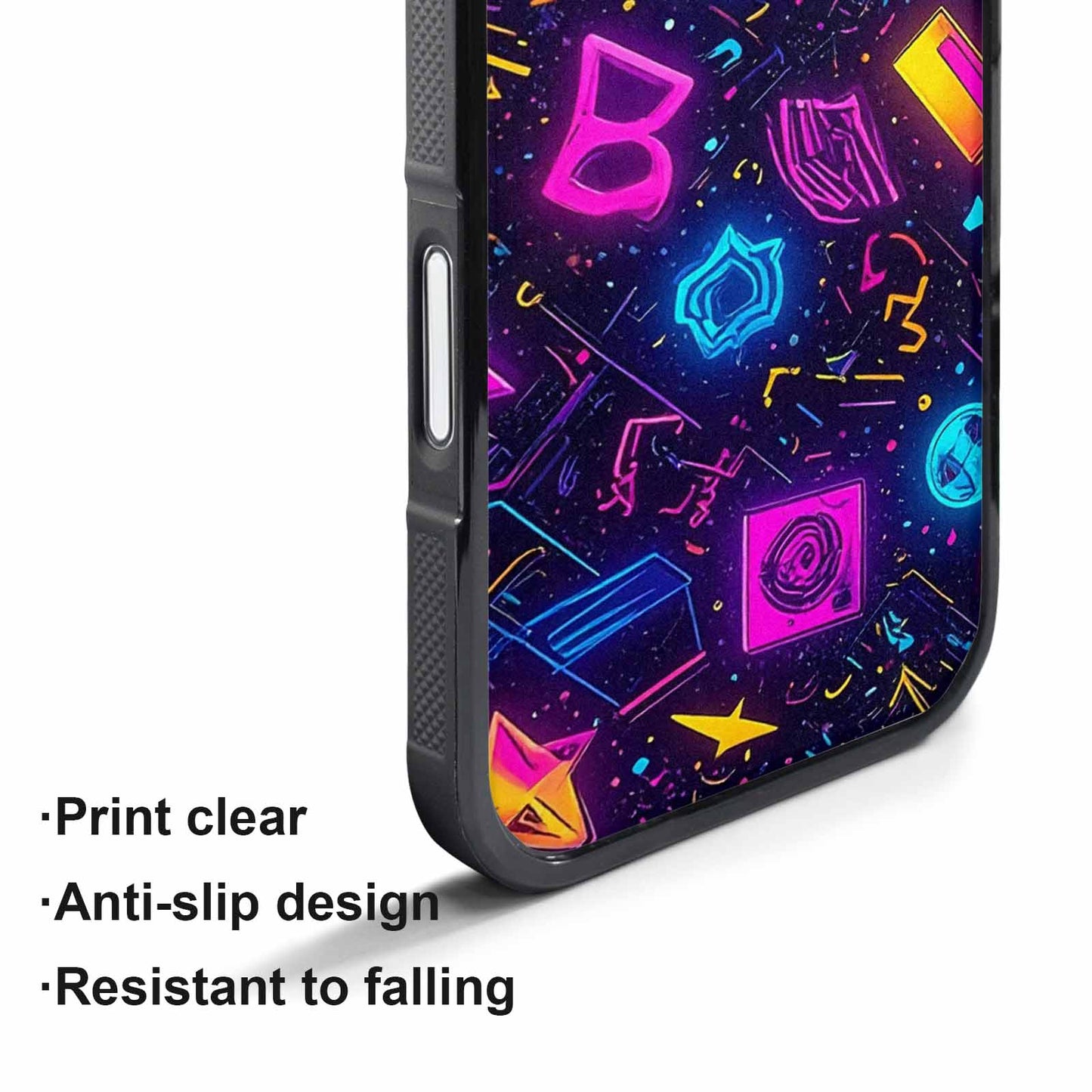 iPhone 17 Air Case — Retro Motif Retro Motifs Qzm Retro, Custom Print Case Cover