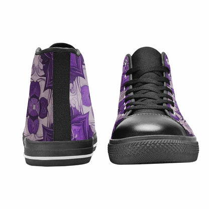 MEN'S Mandala High Top Canvas Y2K Custom Sneakers