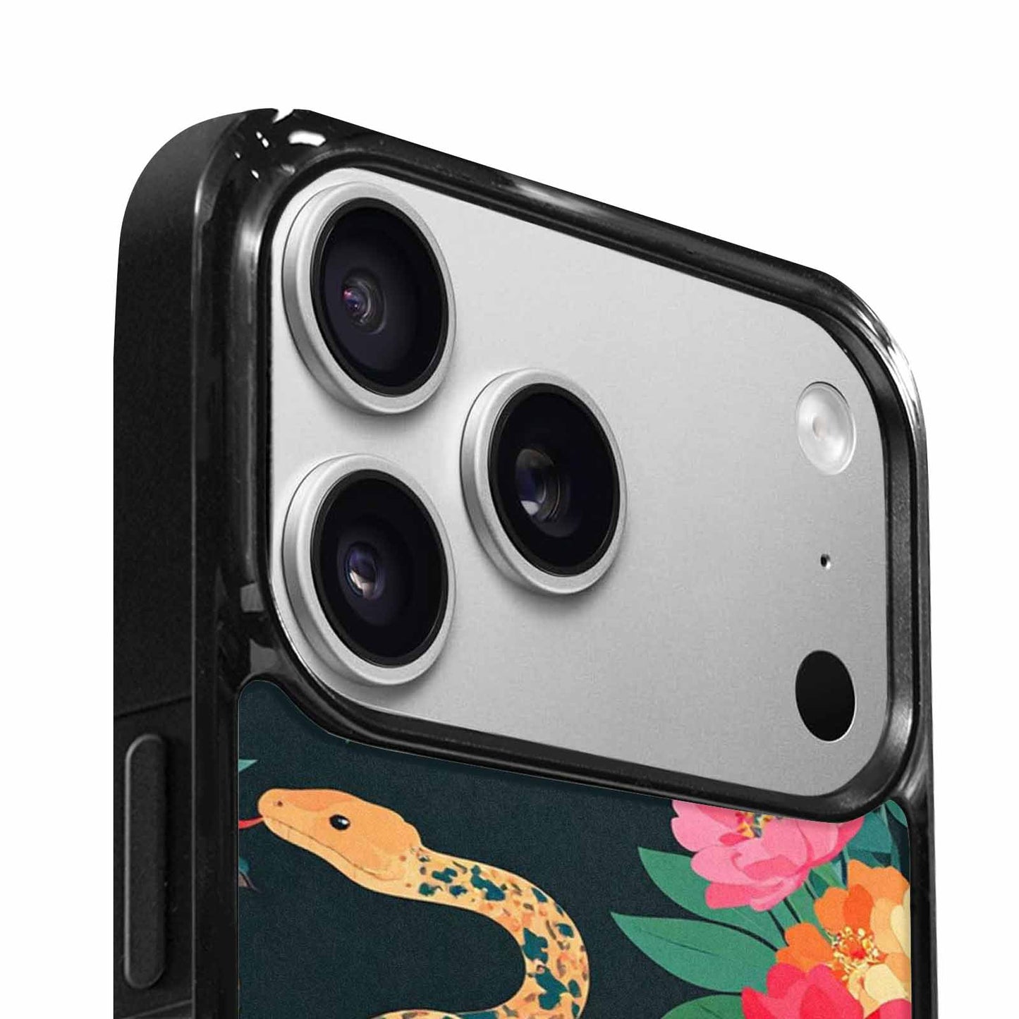iPhone 17 Pro Max Case — Snakes Print Floral Seamless Floral, Original Design Phone Case