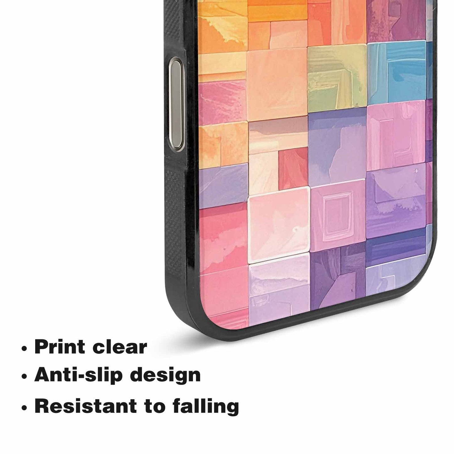 iPhone 16 Pro Case — Color Gradient Fade Pattern Hundreds Of, Personalized Phone Case